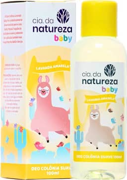 Cia da Natureza Colonia Baby Lavanda Amarela 120 Ml
