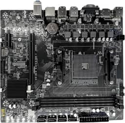 Placa Mãe A320 DDR4 AMD Ryzen 1ª a 5ª Geração Conector M.2 2280 NVMe PCIe 3.0 Conector SATA III