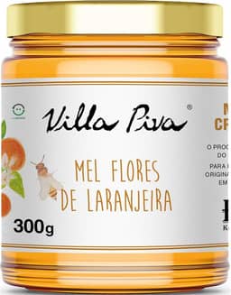 Villa Piva, Mel puro de Flor de Laranjeira, 100% natural, 300g