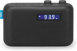 JENSEN® Rádio digital AM/FM portátil