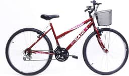 Bicicleta Aro 26 Feminina De Passeio 18 Marchas Saidx