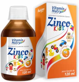 Zinco Kids Suplemento Alimentar de Zinco Líquido 120ml