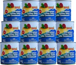 Leite Condensado Diet Hué Sem Glúten Zero Açúcar 12 Latas