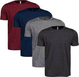 Kit 4 Camisetas Masculina Dry Fit Academia Treino Plus Size G1 ao G4