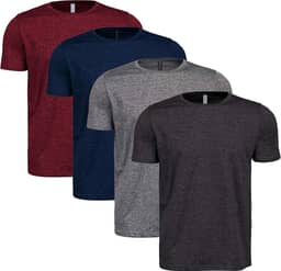 Kit 4 Camisetas Masculina Dry Fit Academia Treino Plus Size G1 ao G4