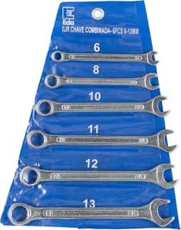 CHAVE COMBINADA JOGO COM 6 PEÇS 6-13MM