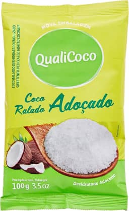 Qualicoco Coco Ralado Adoçado 100G