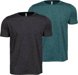 Kit 2 Camisetas Masculina Dry Fit Anti-Odor Academia Treino Fitness M ao G1