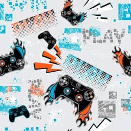 Papel De Parede 3m Adesivo Gamer Video Game