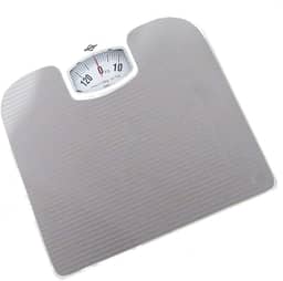 Balança Mecânica Antiderrapante 130kg Para Banheiro