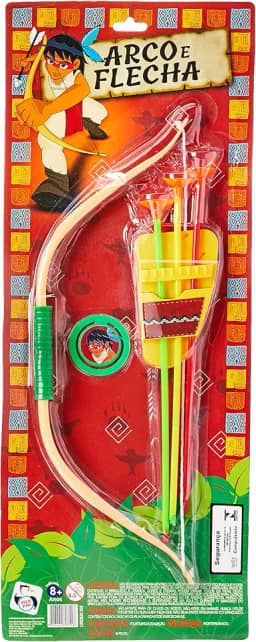 Arco e Flecha Brinquedos Pica Pau