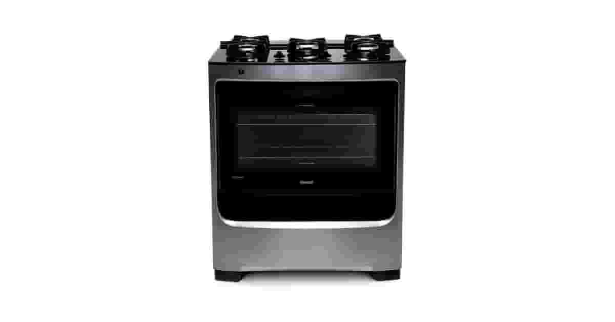 Melhor Fogão Consul 5 Bocas: Mesa de Vidro e Inox