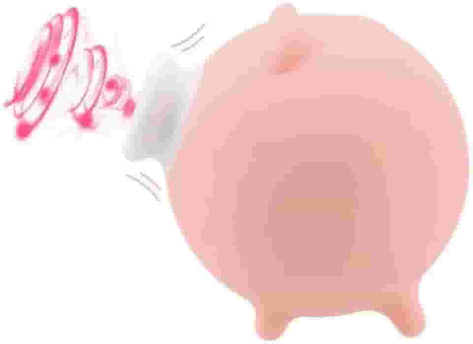 Sugador de Clitóris e Mamilos Porquinho 10 Modos de Velocidade