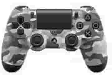 Controle para PlayStation 4 Sem Fio, Design Ergonômico, Joystick 3D, Camuflado Cinza