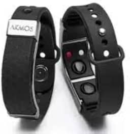 Pulseira Bracelete Akmos Magnética Infra Equilíbrio Original (GG 22 CM)