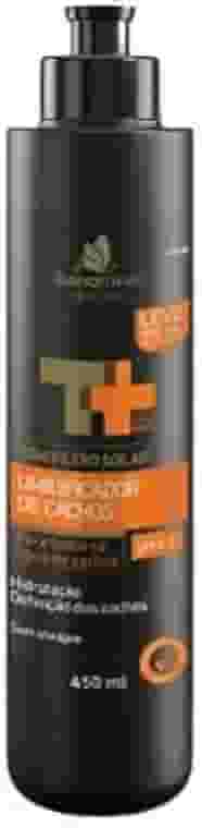 Umidificador de Cachos BARROMINAS 450ml, pH 4,5, sem parafinas, óleo mineral, parabenos, petrolatos, sulfatos e corantes, sem enxágue, com filtro solar, hidratação e definição dos cachos, proporciona brilho, umidifica e modela, deixa macios, sedosos e definidos, com lanolina, glicerina bi-destilada vegetal e silicone