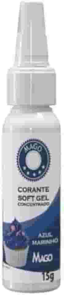 Corante Soft Gel Azul Marinho 15g Mago