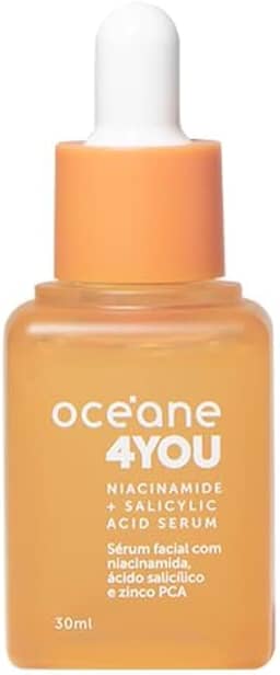 Océane Oceane Sérum Com Niacinamida E Ácido Salicílico - Niacinamide E Salicylic Acid Serum 4You 30Ml
