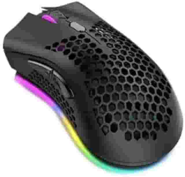 Mouse Gamer, Led RGB, 7200DPI, Mouse Preciso para Jogos de FPS, USB, com Fio, Baixo Delay, Com Software Dedicado, Ultra Leve, Lase Optico, 7 Botoes, Original