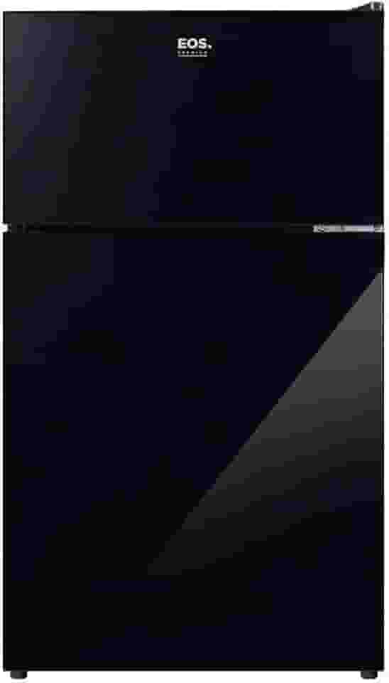 Frigobar Eos 88 Litros Duplex com Porta de Vidro Preto Efb140v 110v