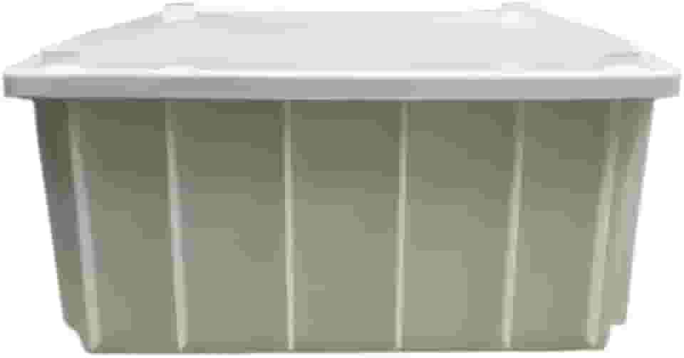 Caixa Plástica Frigorífica Multiuso 26L para Congelamento Câmara Fria Com tampa