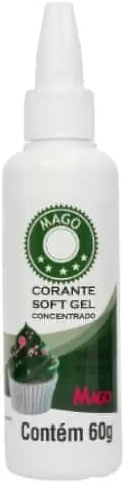 Corante Soft Gel Verde Folha 60g Mago