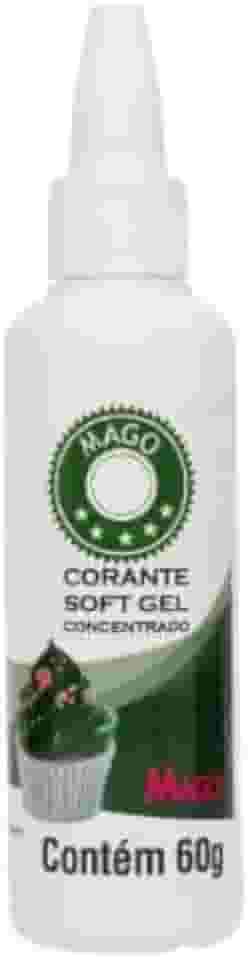 Corante Soft Gel Verde Folha 60g Mago