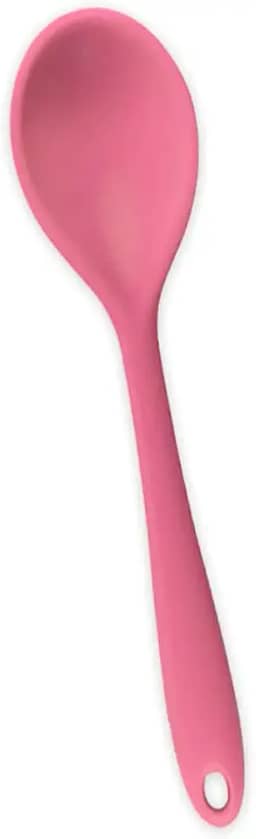 Oikos - Colher de Silicone Rosa