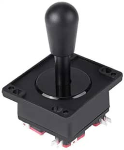 Joystick de, joystick de jogo durável de estilo americano 4/8 way com peças de reposição de microswitch para máquinas de jogos de e outros jogos de luta para PC