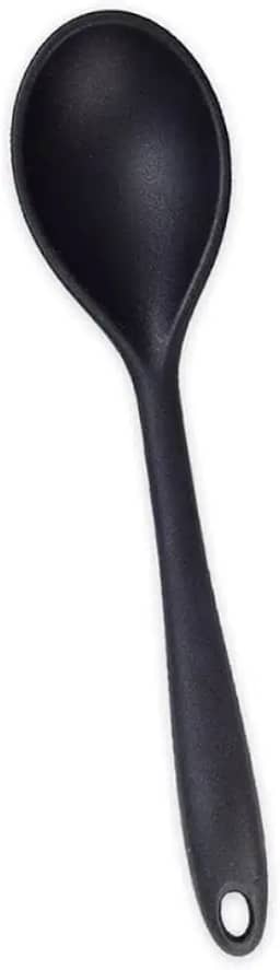 Oikos - Colher de Silicone Preta