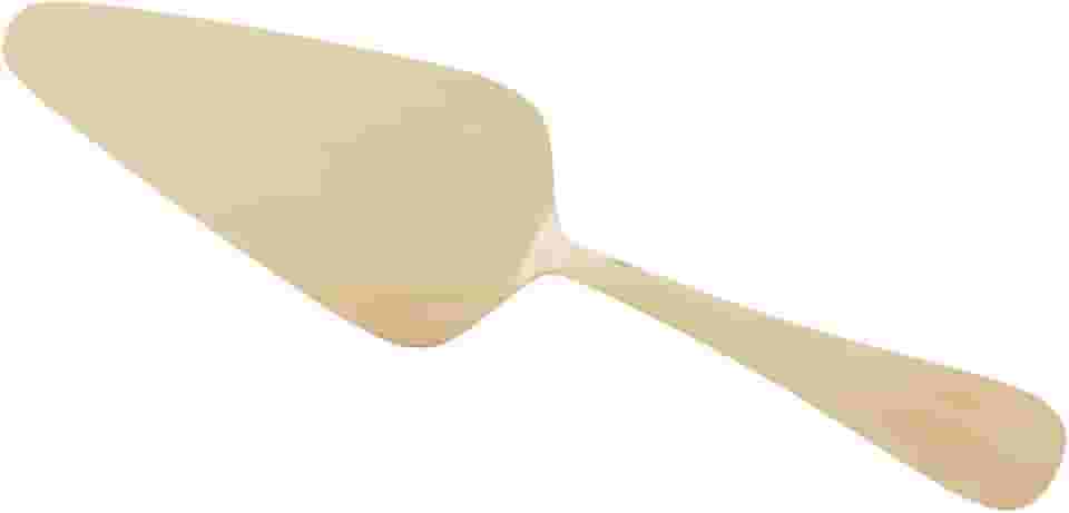 LYOR - Espátula de Aço Inox para Bolo Positano Dourada 25cm- Lyor