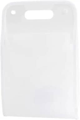 Pasta Sanfonada A4 com 12 Divisórias Capa Dura Fechamento por Elástico e Etiquetas Organize Documentos Provas e Trabalhos Escolares Ideal para Estudantes Escritório e Concursos (Branco)