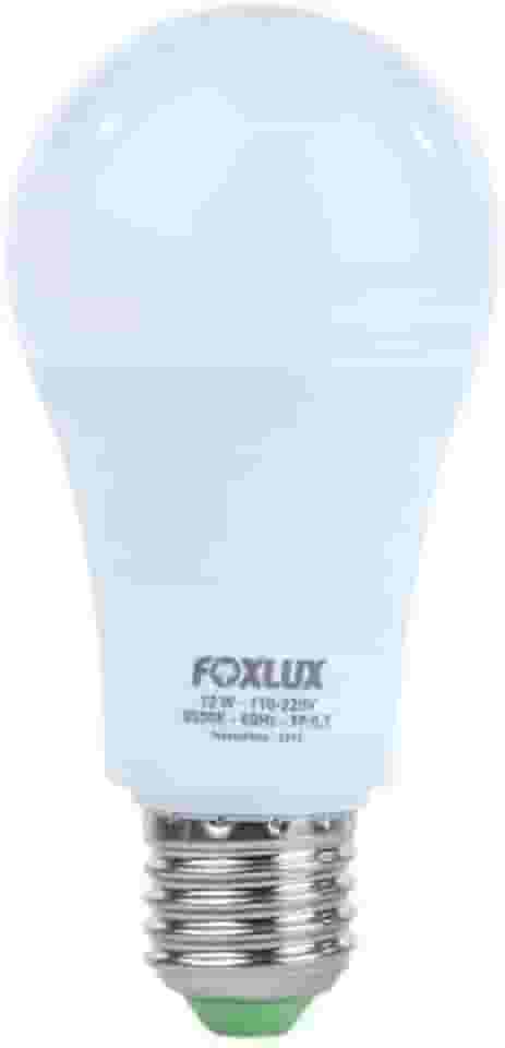 Foxlux Lâmpada LED Bulbo 9W 3000K Bivolt