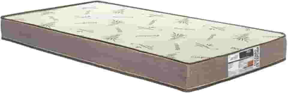 Colchão sensor marrom solteiro confortável 188x78x14 D33 revestimento de espuma para quarto sala cama solteiro no pix