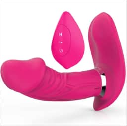 Vibrador Clitóris Vibran vibrador feminino 2 em 1 Estimulador Clitóris Feminino G783
