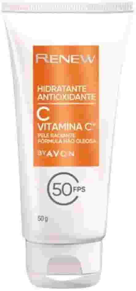 Creme Hidratante Antioxidante Renew com Vitamina C FPS50 50ml Avon