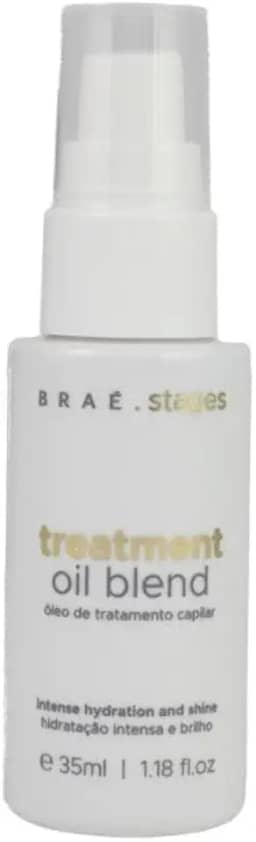BRAÉ Óleo Condicionante Capilar Stages - Mix De Óleos, 35ml - Brilho Intenso, Leveza e Controle De Frizz - Tratamento De Salão
