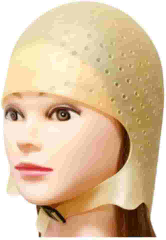 Touca Alinhada Luzes Salão Barbearia + Agulha Profissional