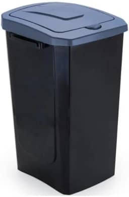 Lixeira Seletiva 30L Acompanha Cartela com Adesivos para Identificação Eco Fácil - Arthi