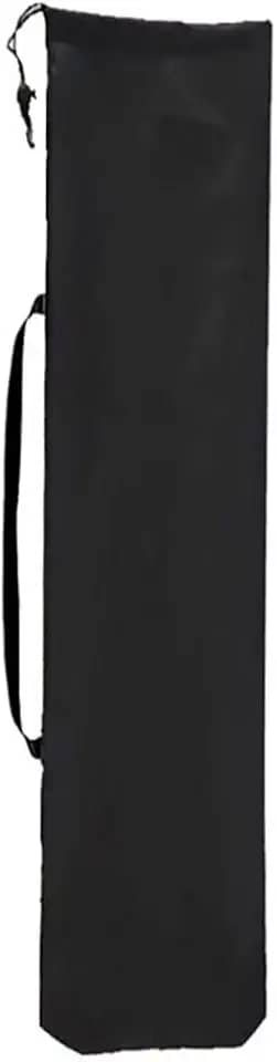 Bolsa para vara de pescar, multifuncional, com alça de ombro, preta, Oxford, Ba, guarda-chuva, porta-palitos, capas protetoras antipoeira (90 cm)