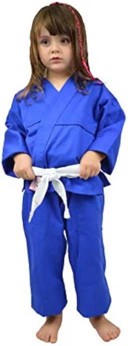 Keiko, Kimono Reforçado Infantil, Judô/Jiu Jitsu/Karatê, Azul, I3