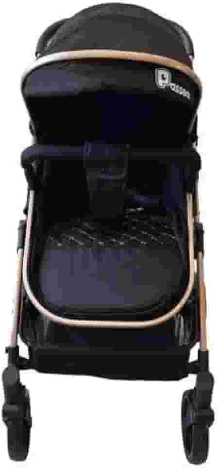 Carrinho Bebê Passear Move Assento Passeio e Moisés Preto Golden