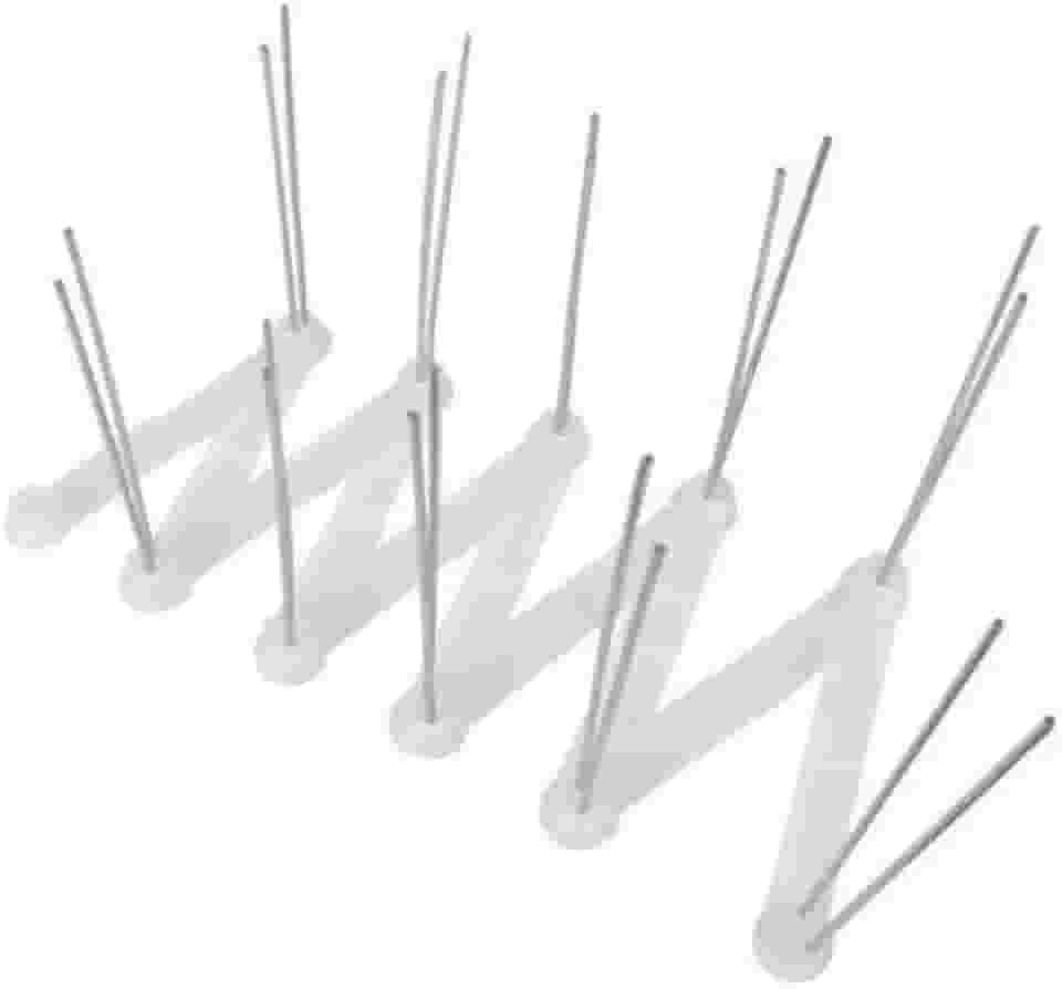 Kit 4 Metros Espicula Inibidora de Pombos Control Up Espanta Aves