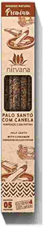 Incenso Natural Palo Santo com Canela Linha Premium (5 Varetas)