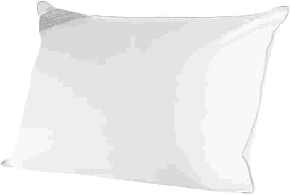 Travesseiro 50x70cm Buddemeyer Toque de Pluma Algodão Branco