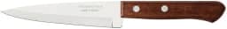Faca Peixeira E Cozinha Tramontina Dynamic Com Lâmina De Aço Inox E Cabo De Madeira Natural 5'