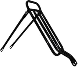 Bagageiro Garupa Bicicleta Mtb Tubo Reto Preto