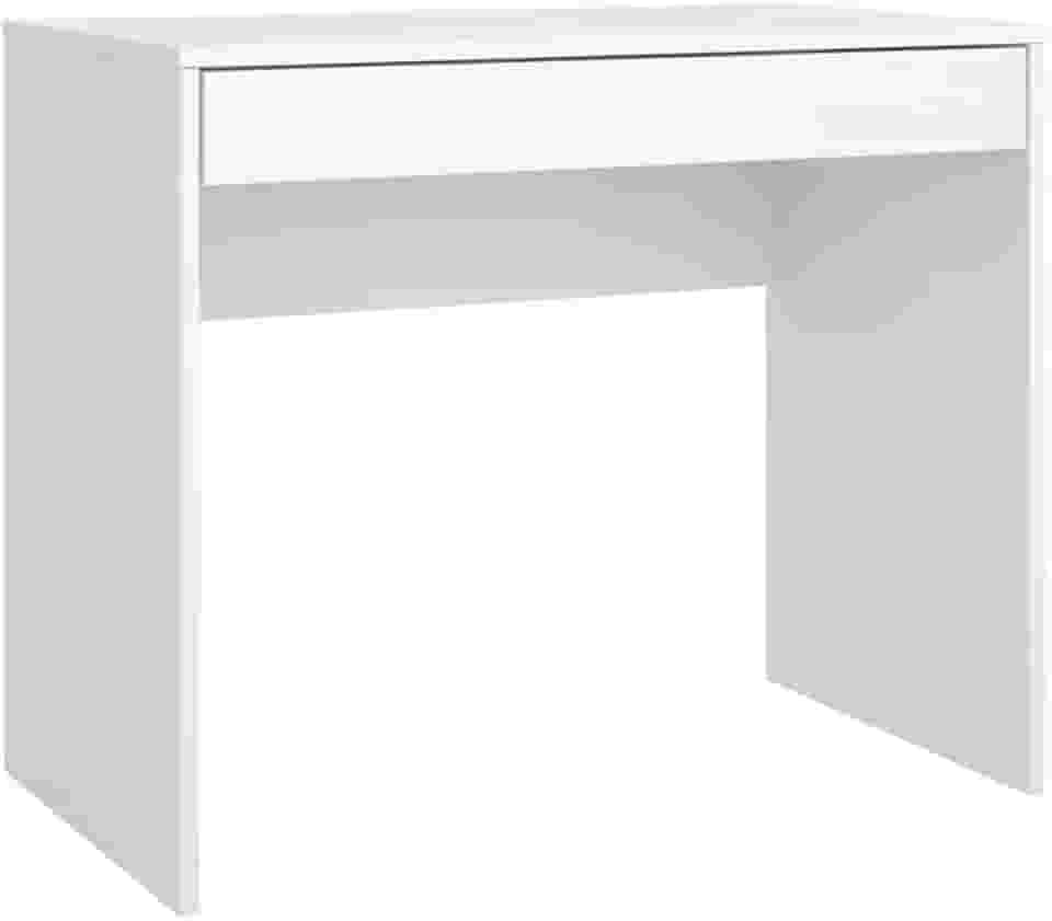 Escrivaninha Com 1 Gaveta Mesa para computador E&A Branco