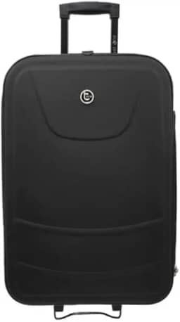 MALA DE VIAGEM GRANDE COSMO COM 2 RODAS - Preto