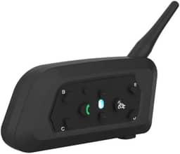 Intercomunicador V6 Pro Plus com Bluetooth 5.1 para Moto 1200m Bateria 12h